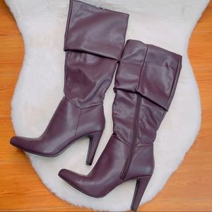 Faux Leather Boots